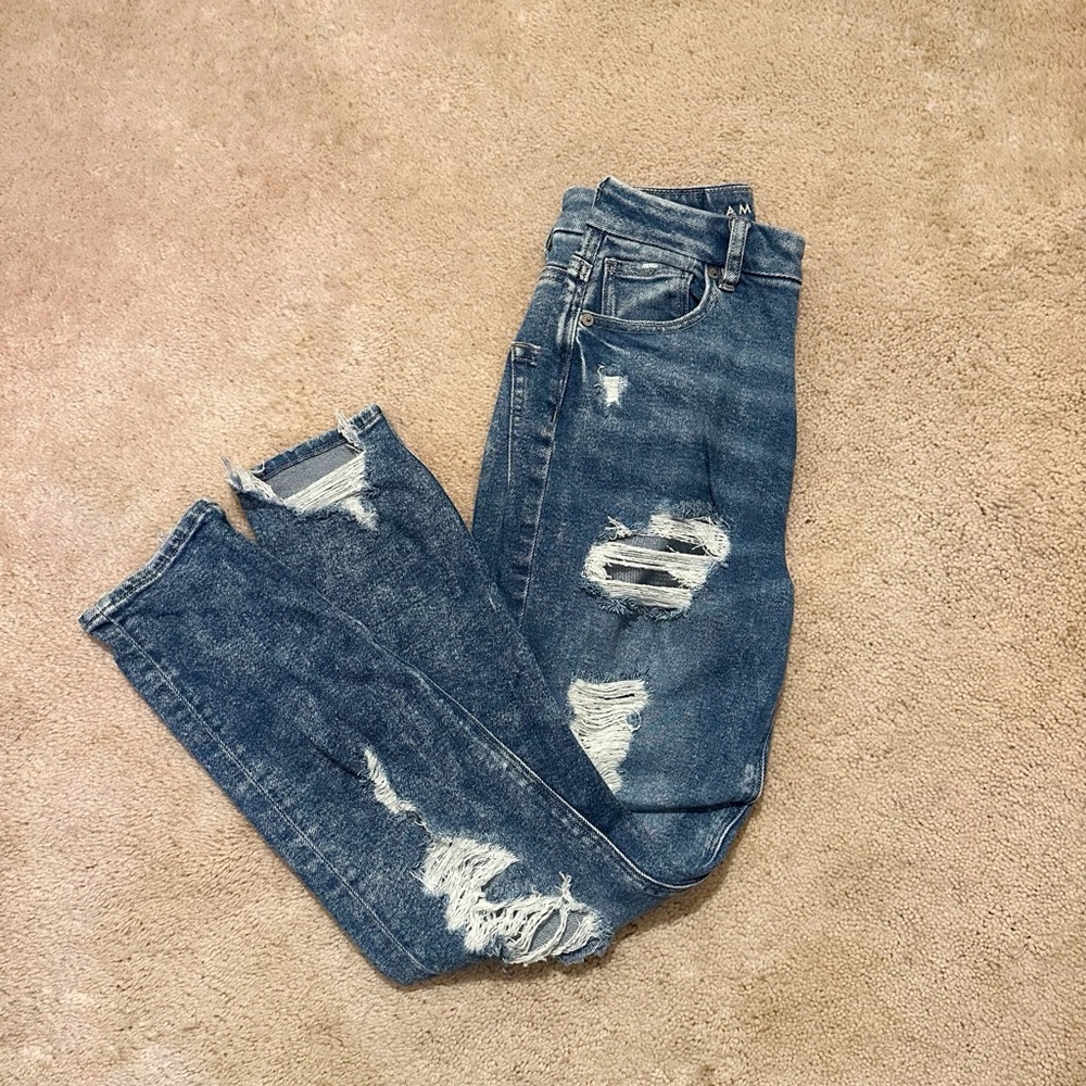 American Eagle Curvy Mom Jean - Size 0